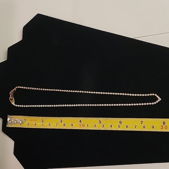 Charleston Rhinestone Choker Set - Women. - Picture 4 of 7